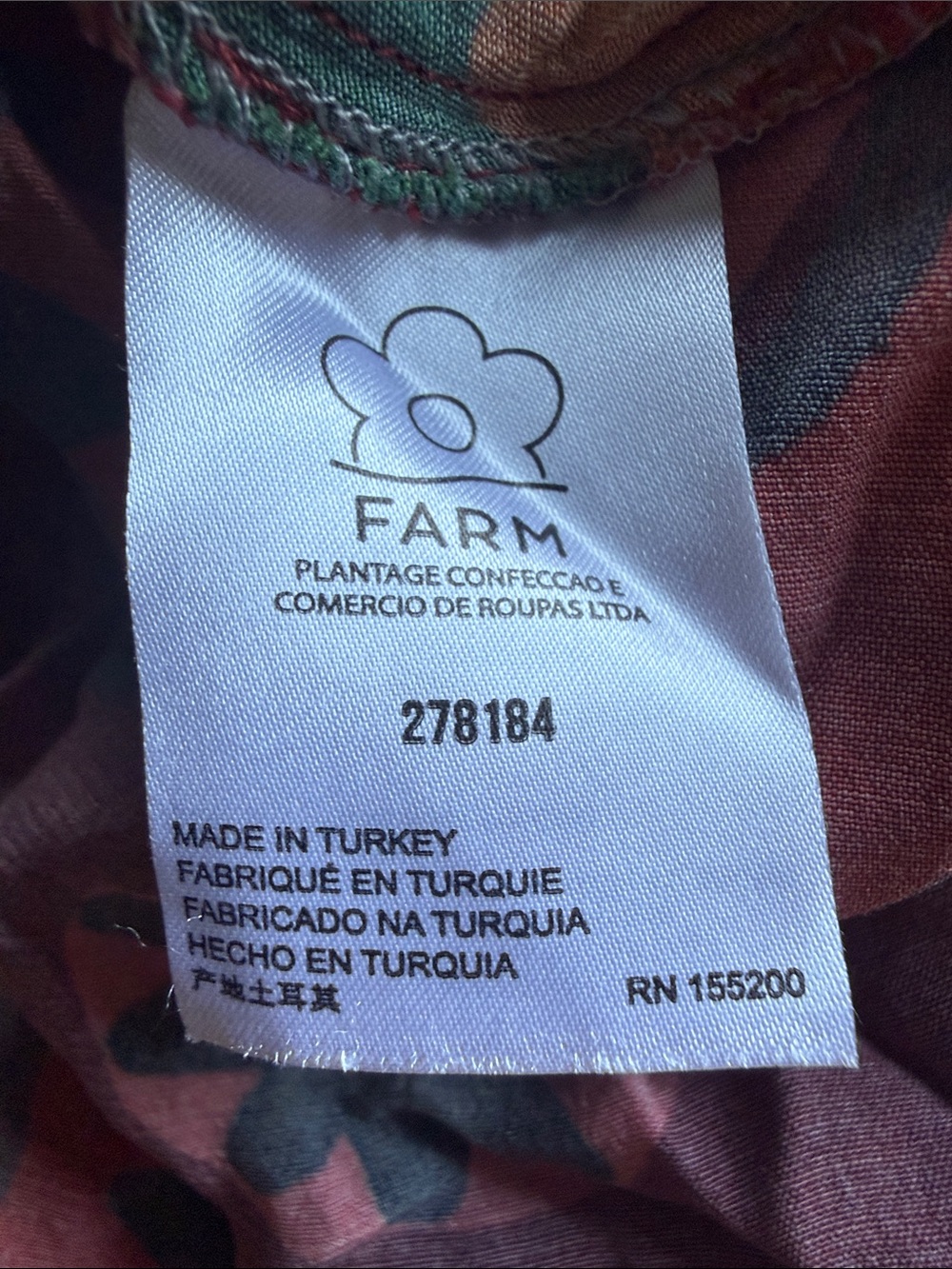 FARM Rio Multicolor Asymmetrical Slip Dress - Picture 8 of 11